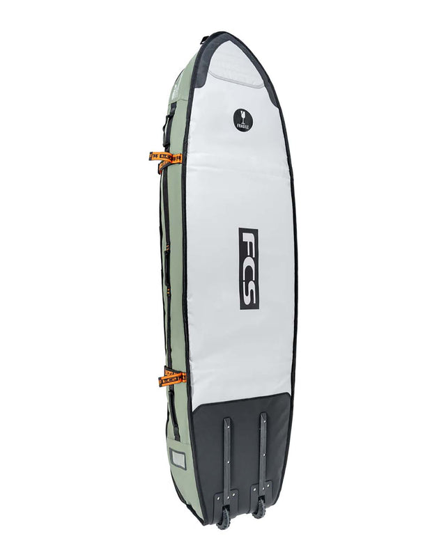 Fcs Travel Cover 7ft6 Travel 3w Shortboard/fish Wheelie Alpine
