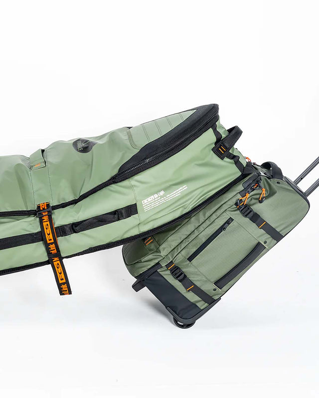 Fcs Travel Cover 6ft7 Team-w Shortboard/fish Wheelie Alpine