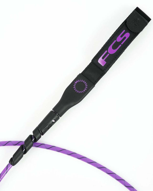 Fcs Leash Freedom Helix 6ft All Round Purple/black