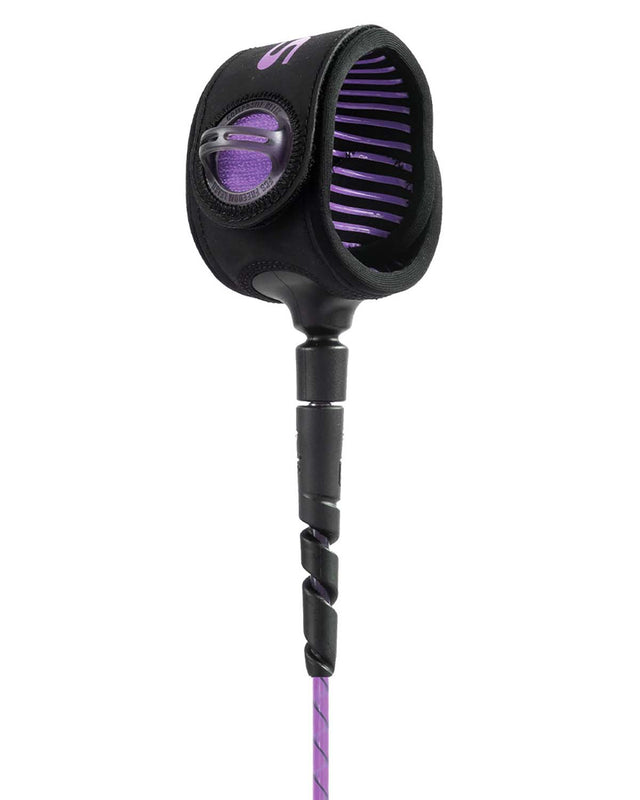 Fcs Leash Freedom Helix 6ft All Round Purple/black