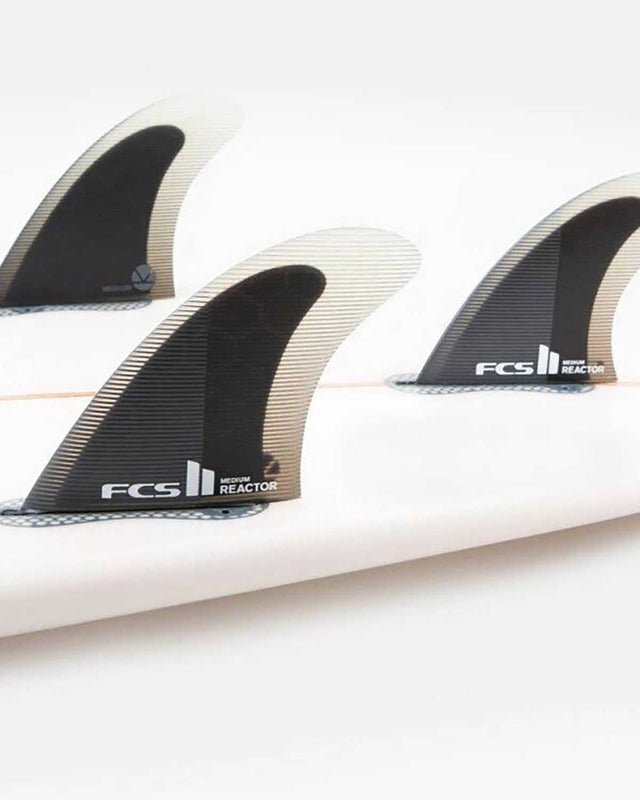 Fcs Fins Ii Reactor Pc Carbon Large Black/charcoal Tri Tri