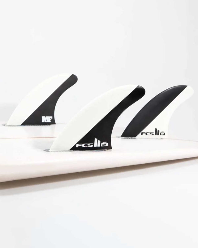 Fcs Fins Ii Mick Fanning Pc Black/white Medium Tri Tri