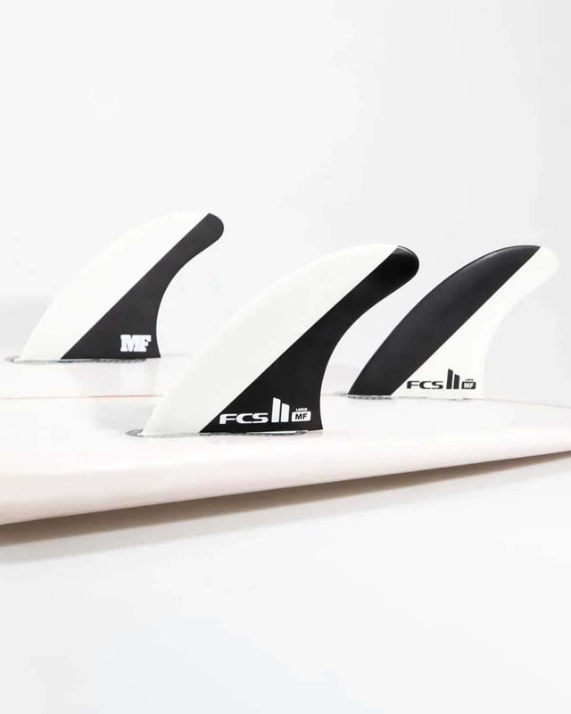 Fcs Fins Ii Mick Fanning Pc Black/white Medium Tri Tri
