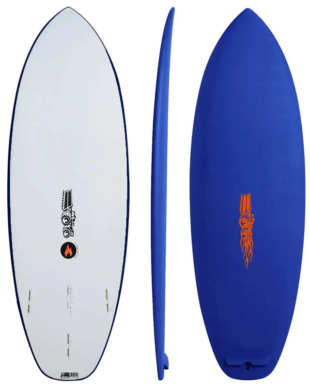JS SoftBoard 5'4 FLAME FISH MIDNIGHT SOFT EPS 5ft4