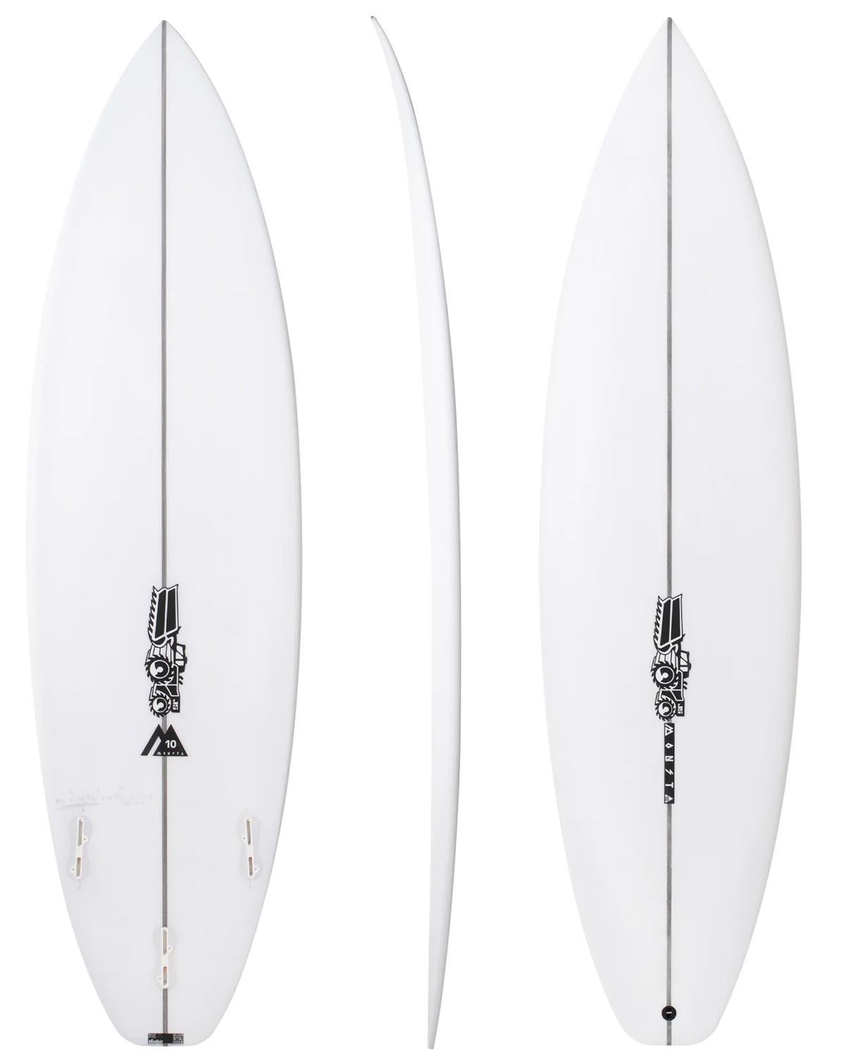 ＜新品送込＞ JS 5.11 MONSTA 10 Rnd 5Fin J1024 JS Industries Monsta 10 Surfboard | High‑Performance Big Wave