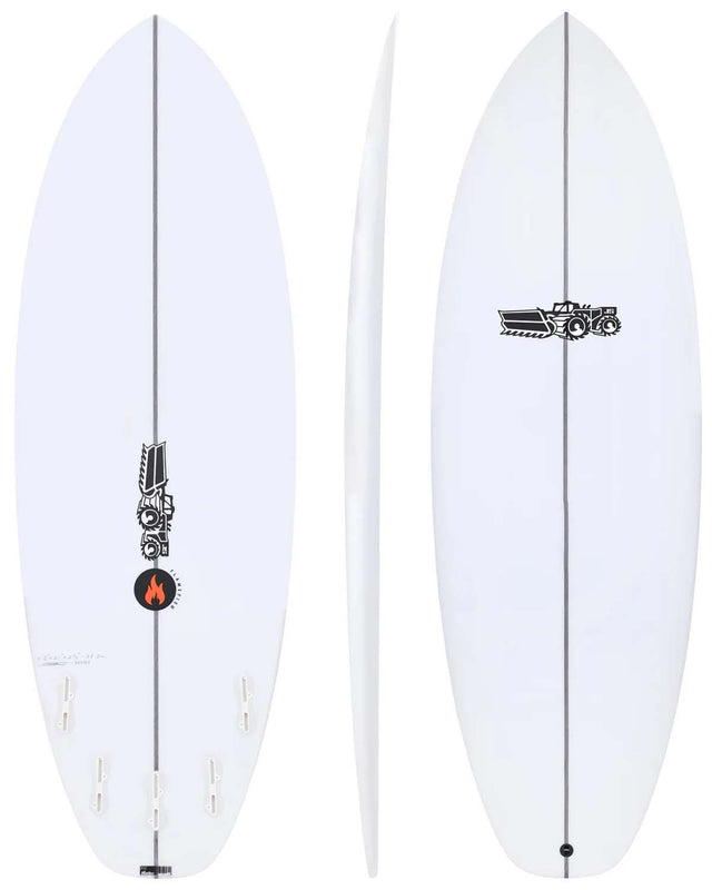 JS Surfboard 6'0 FLAME FISH PU 6ft0