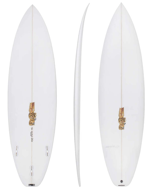 JS Surfboard 6'2 GOLDEN CHILD ROUND EASY RIDER PU 6ft2