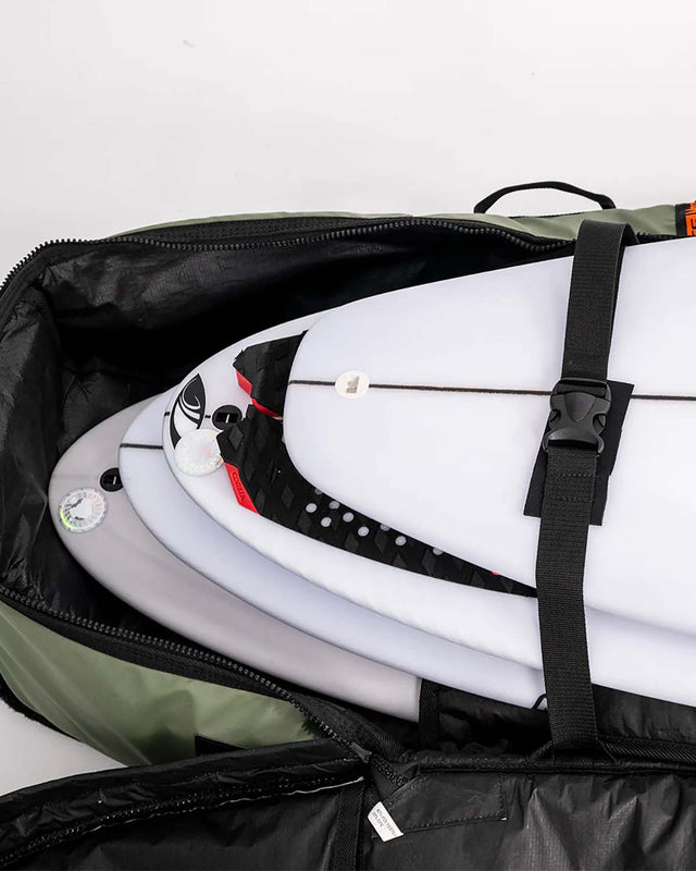 Fcs Travel Cover 7ft6 Travel 3w Shortboard/fish Wheelie Alpine