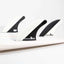 Fcs Fins Ii Mick Fanning Pc Black/white Medium Tri Tri