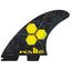 Fcs Fins Ii Am Pc Large Yellow Tri Tri