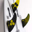 Fcs Fins Ii Am Pc Large Yellow Tri Tri