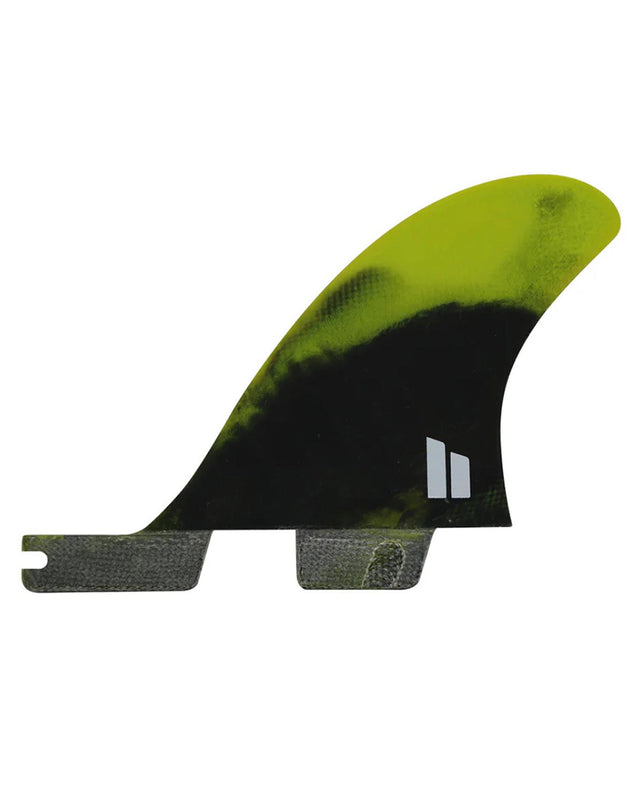 Fcs Fins Ii Mark Richards Twin+1 Pc M-l Cyber Lime/black Retail Twin