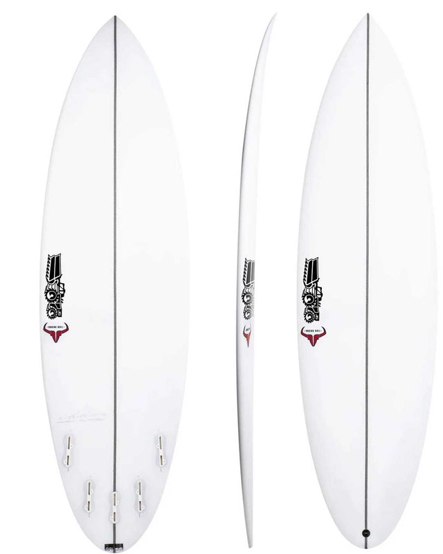 JS Surfboard 6'10 RAGING BULL EASY RIDER PU 6ft10