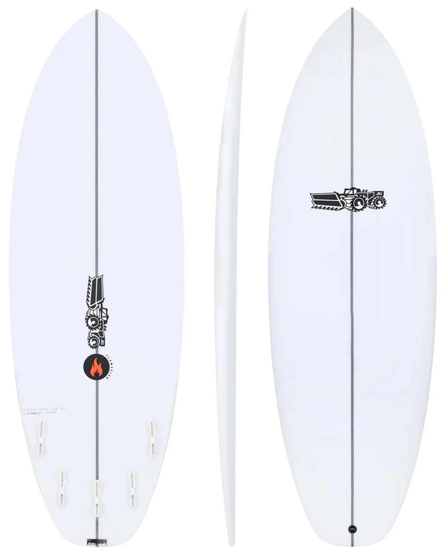 JS Surfboard 5'1 FLAME FISH PU 5ft1