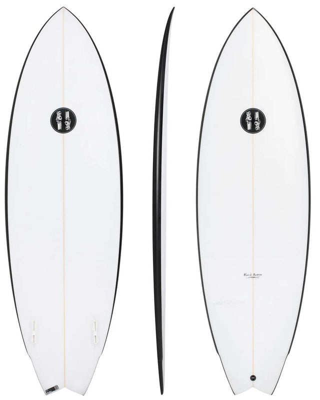 JS Surfboard 6'2 BLACK BARON PU 6ft2